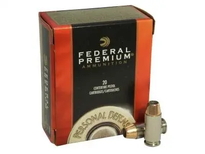 Federal 40 S&W Hydra-Shok P40HS2 155 Grain Jacketed Hollow Point 20 rounds - Federal Premium
