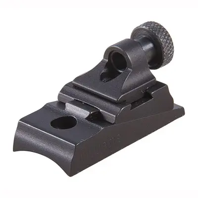 SAVAGE ARMS 110 ADJ PEEP WGRS RECEIVER REAR SIGHT BLACK