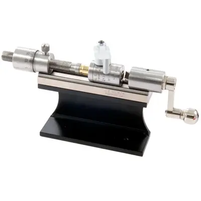 STAINLESS CASE TRIMMER KIT WITH MICROMETER STAND