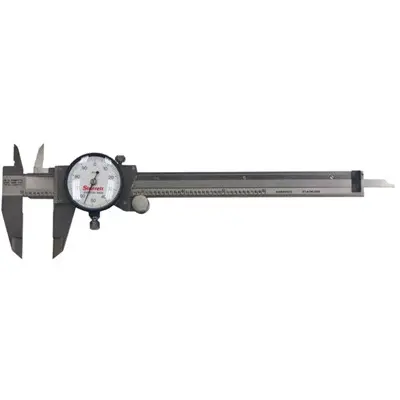120 6'' WHITE FACE DIAL CALIPERS