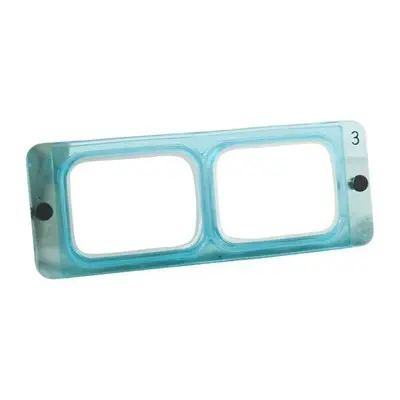 OPTIVISOR NO. 3 1.75X MAGNIFICATION EXTRA LENS PLATE