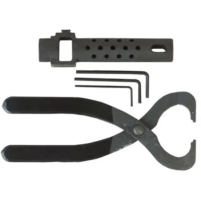 MUZZLE BRAKE AND STABILIZER 30 CALIBER .595-32 SS BLACK