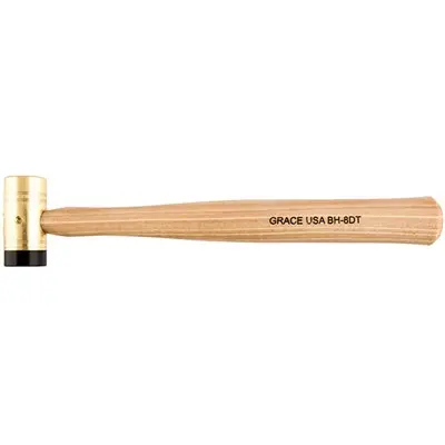 DELRIN TIPPED BRASS HAMMER 8OZ