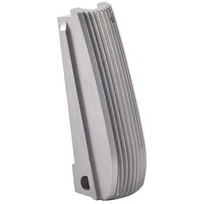 ARCHED SERRATED MAINSPRING HOUSING FOR 1911 STAINLESS