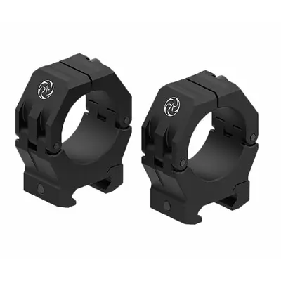 30MM HIGH (1.26'') SCOPE RINGS BLACK
