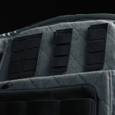 MOLLE ADAPTER 3X1 2 PACK BLACK