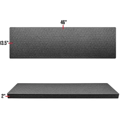 RAGAR CROSSLINK FOAM INSERT 46''X13.5'' FOR HARD RIFLE CASE