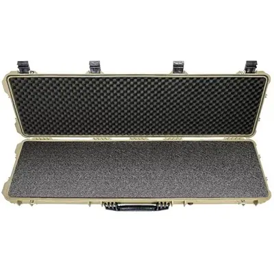 53'' HARD RIFLE CASE W/RAGAR FOAM INSERT TAN