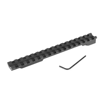 MAUSER 98 LG RING 3-HOLE 1-PC UNDRILLED PICATINNY 20 MOA
