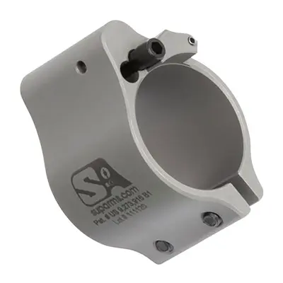 AR-15 CLAMP ON ADJUSTABLE GAS BLOCK .936'' STAINLESS