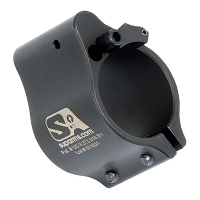 AR-15 CLAMP ON ADJUSTABLE GAS BLOCK .875'' BLACK