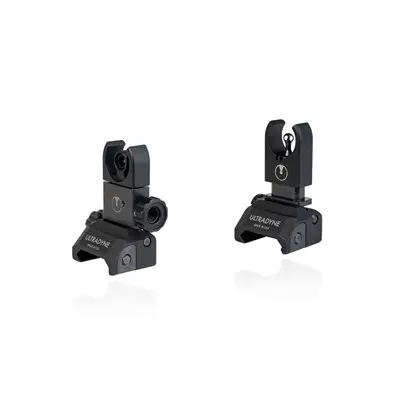 C4 FOLDING FRONT AND REAR SIGHT COMBO, 7.62/.308