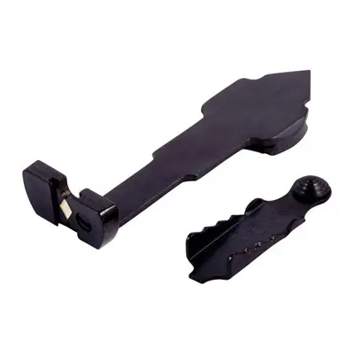 RIFLE DOVETAIL #63H FLAT TOP SHORT SHANK REAR SIGHT BLACK