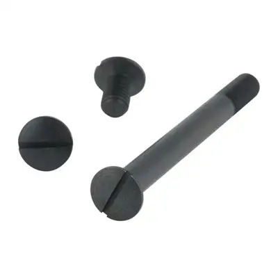 RIFLE TANG SIGHT SCREW SET .350'' BLACK
