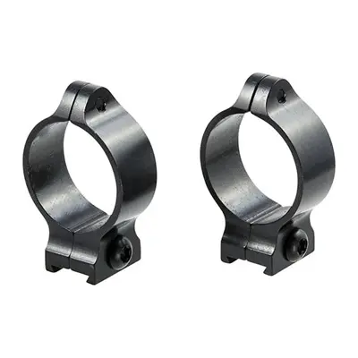 30MM MEDIUM SATIN BLUE RINGS