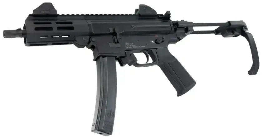 MAC IX 9MM 6.5" BLK 2/15RD W/BRAC