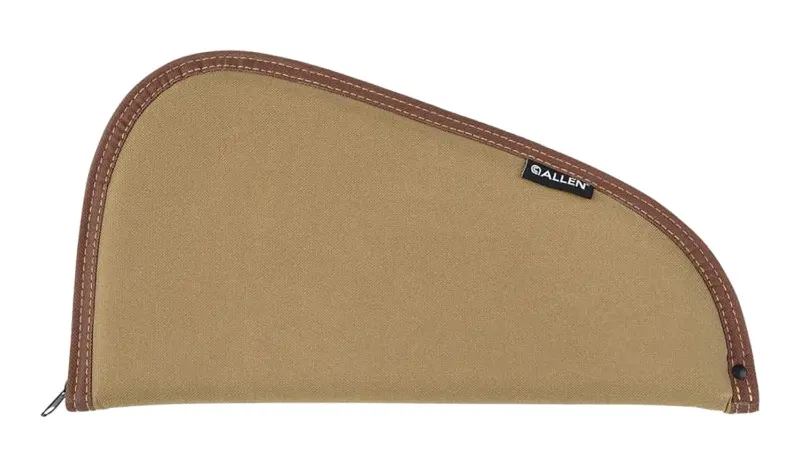 Allen 7213 Pistol Case 13" Long Tan Holds Handgun Endura
