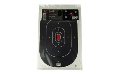 PROSHOT 12X18 SILH SS BLACK 8PK