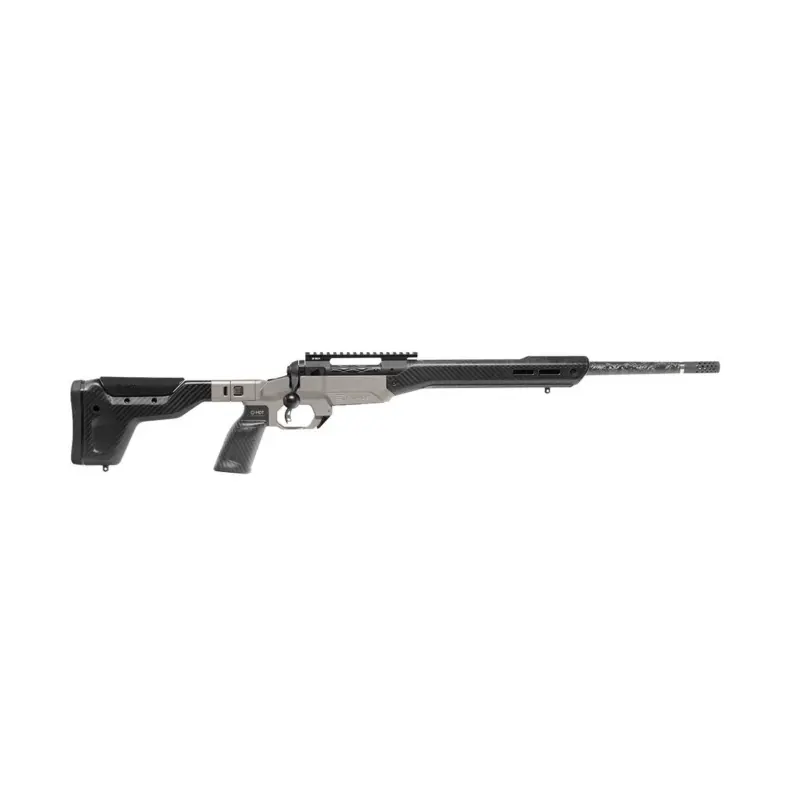 Savage 110 Ultralite Elite Rifle 7mm PRC 3rd Capacity 20'' Threaded Gray Metal Barrel Black Synthetic Stock