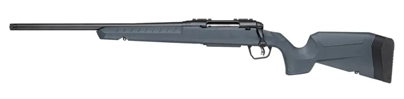 Savage Arms 33150 Axis 2 243 Win 4+1 20" Matte Black Carbon Steel Threaded Barrel, Drilled Tapped Receiver, Gray Fixed w/Pistol Grip Synthetic Stock, Left Hand
